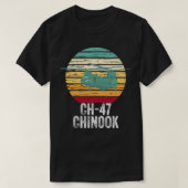  CH47 Chinese militaire helikopter T-shirt (Design voorkant)