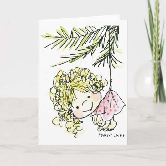 CH-006 Kerstversiering Feestdagen Kaart (Voorkant)