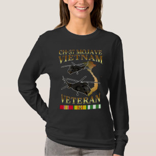 CH 37 Mojave-helikopter Vietnam-oorlogsveteraan T-shirt
