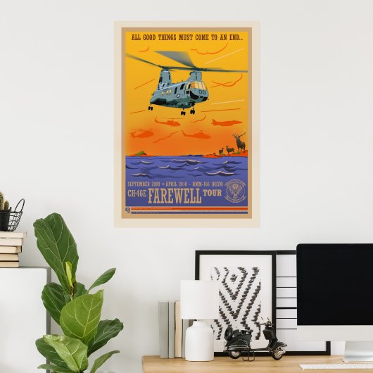 CH-46 Farewell Poster (Thuiskantoor)