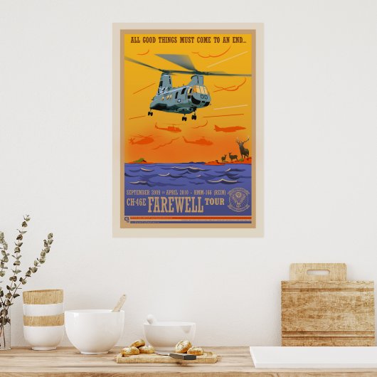 CH-46 Farewell Poster (Keuken)