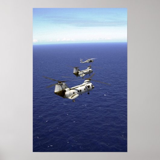 CH-46 Zee Knachten Poster (Voorkant)