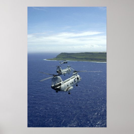 CH-46 Zee Knachten Poster (Voorkant)