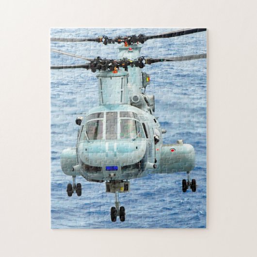 CH-46E ZEE KNIGHT (11x14 INCH) Legpuzzel (Verticaal)