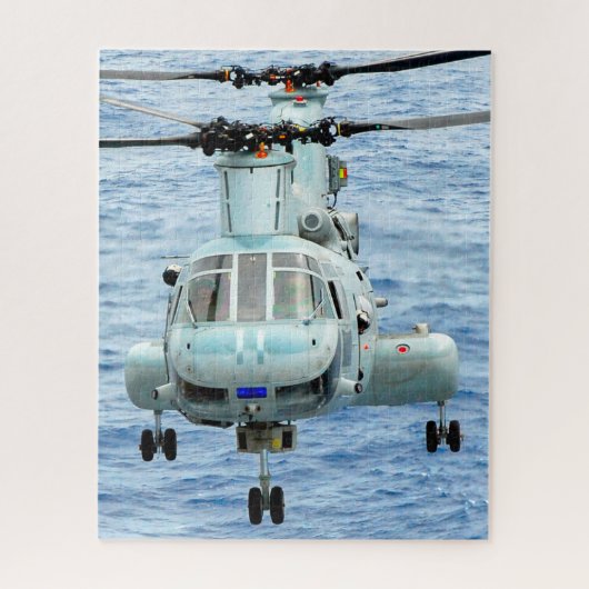 CH-46E ZEE KNIGHT (16x20 INCH) Legpuzzel (Verticaal)