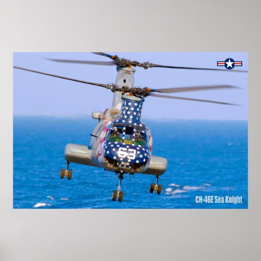 CH-46E ZEE KNIGHT POSTER (Voorkant)
