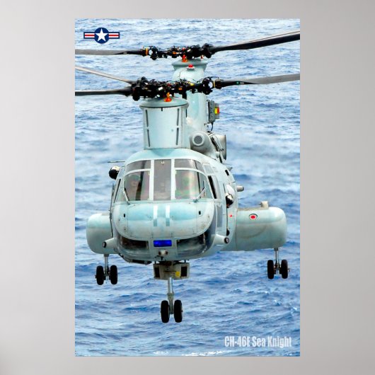 CH-46E ZEE KNIGHT POSTER (Voorkant)