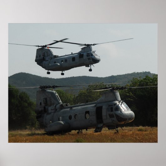 CH-46E Zee Knight Poster (Voorkant)