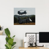 CH-46E Zee Knight Poster (Thuiskantoor)