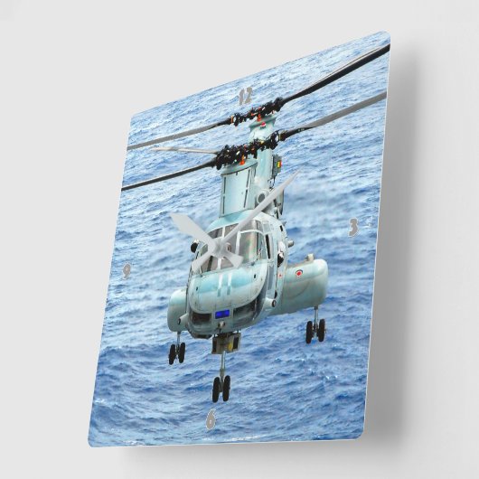 CH-46E ZEE KNIGHT VIERKANTE KLOK (Hoek)