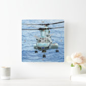 CH-46E ZEE KNIGHT VIERKANTE KLOK (Huis)