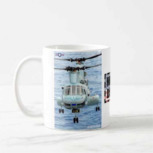 CH-46E ZEE RIDDER - GEEN STAP GEVAAR KOFFIEMOK (Links)