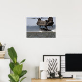 CH-47 Chinook Boat Lift Poster (Thuiskantoor)