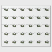 CH-47 Chinook Cadeaupapier (Vlak)