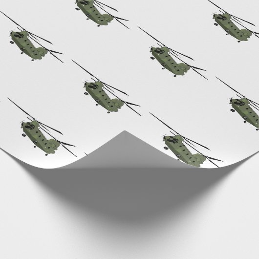 CH-47 Chinook Cadeaupapier (Hoek)