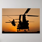 CH-47 CHINOOK HELICOPTER POSTER (Voorkant)