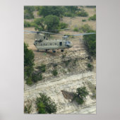 CH-47 Chinook Helikopter Poster (Voorkant)