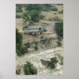 CH-47 Chinook Helikopter Poster