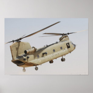 CH-47 Chinook Helikopter Poster
