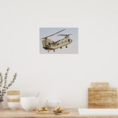 CH-47 Chinook Helikopter Poster (Keuken)