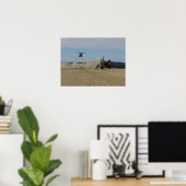 CH-47 Chinook Helikopter Poster (Thuiskantoor)
