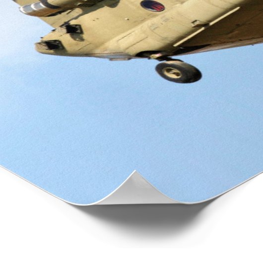 CH-47 Chinook-helikopter Poster (Hoek)