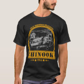 CH-47 Chinook Helikopter T-Shirt (Voorkant)