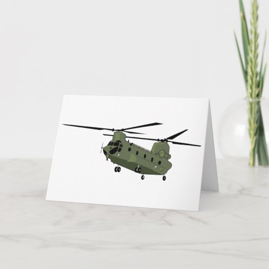 CH-47 Chinook Kaart (Voorkant)