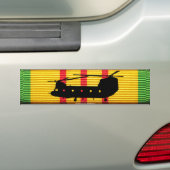 CH-47 Chinook over VSM-Bumpersticker Bumpersticker (Op auto)