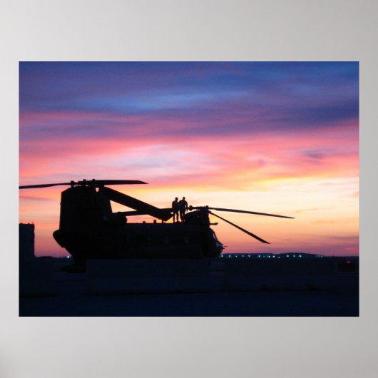 CH-47 Chinook Poster (Voorkant)