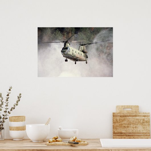 CH-47 Chinook Poster (Keuken)