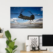 CH-47 Chinook Poster (Thuiskantoor)