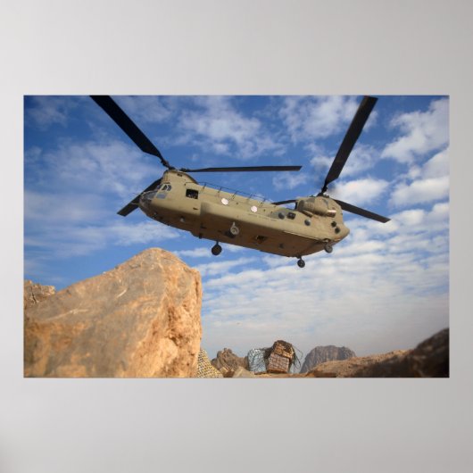 CH-47 Chinook Poster (Voorkant)