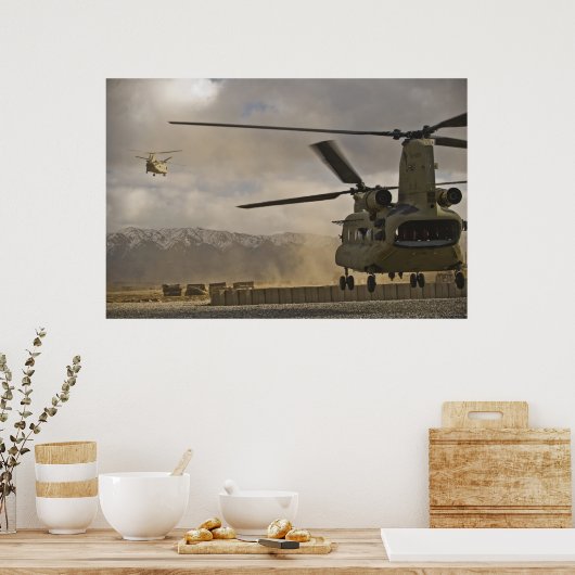 CH-47 Chinook Poster (Keuken)