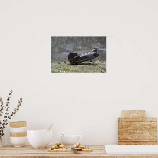 CH-47 Chinook Poster (Keuken)