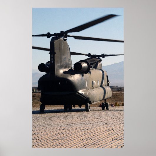 CH-47 Chinook Poster (Voorkant)
