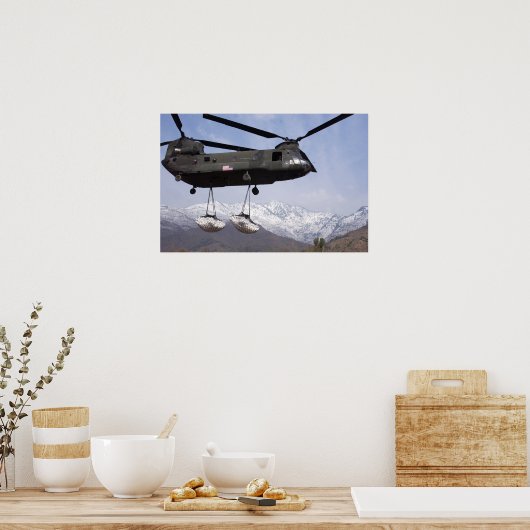 CH-47 IN PAKISTAN POSTER (Keuken)