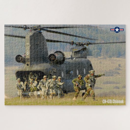 CH-47D CHINOOK (20 x 30 INCH) Legpuzzel (Horizontaal)