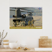 CH-47D CHINOOK POSTER (Keuken)