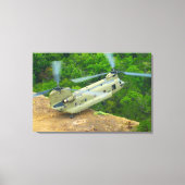 CH-47F CHINOOK 24x36 Canvas Afdruk (Voorkant)