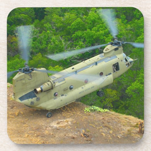 CH-47F CHINOOK BIER ONDERZETTER (Voorkant)