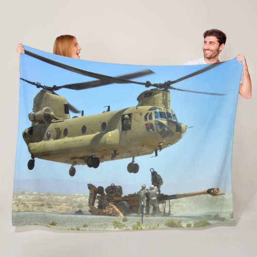CH-47F CHINOOK FLEECE DEKEN (In situ)