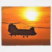 CH-47F CHINOOK FLEECE DEKEN (Voorkant (Horizontaal))