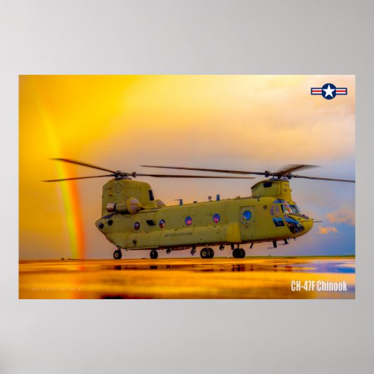 CH-47F CHINOOK POSTER (Voorkant)