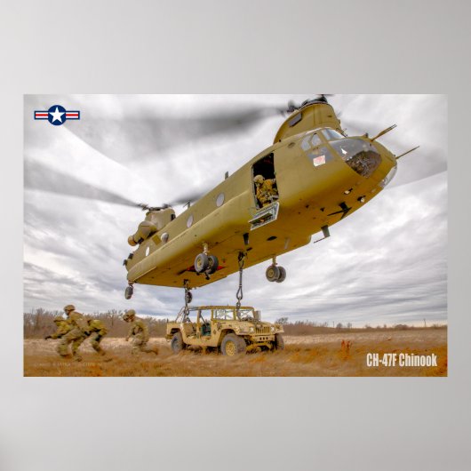 CH-47F CHINOOK POSTER (Voorkant)