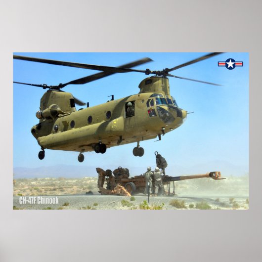 CH-47F CHINOOK POSTER (Voorkant)