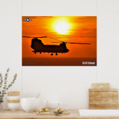 CH-47F CHINOOK POSTER (Keuken)