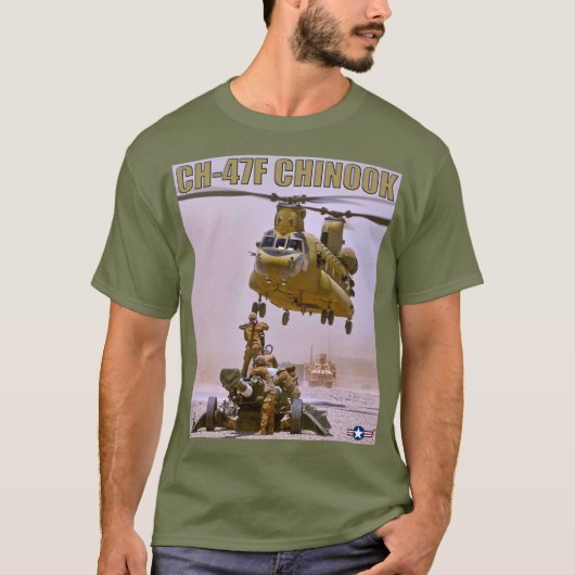 CH-47F CHINOOK T-SHIRT (Voorkant)