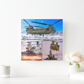 CH-47F CHINOOK VIERKANTE KLOK (Huis)