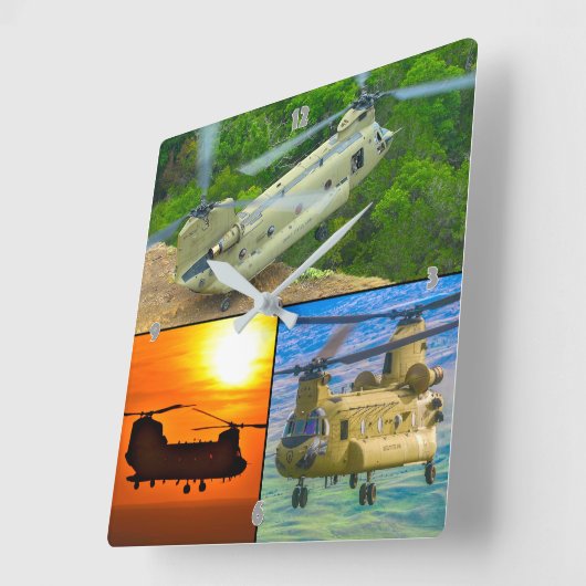 CH-47F CHINOOK VIERKANTE KLOK (Hoek)